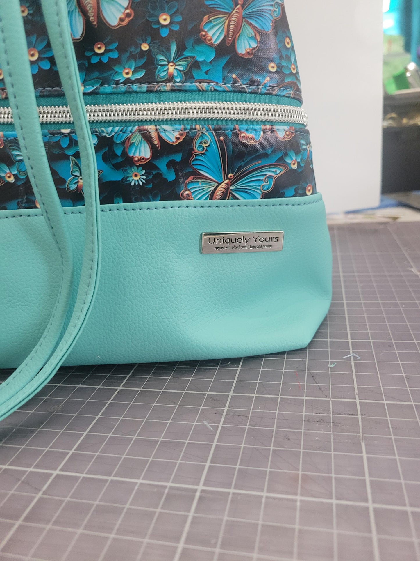 One of a kind handmade Bucket Bag handbag